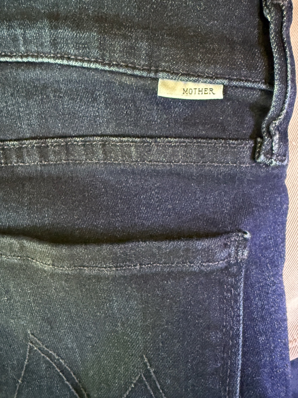 MOTHER midrise Dazzler Ankle Jeans Now or Never Size 32 - Picture 9 of 11
